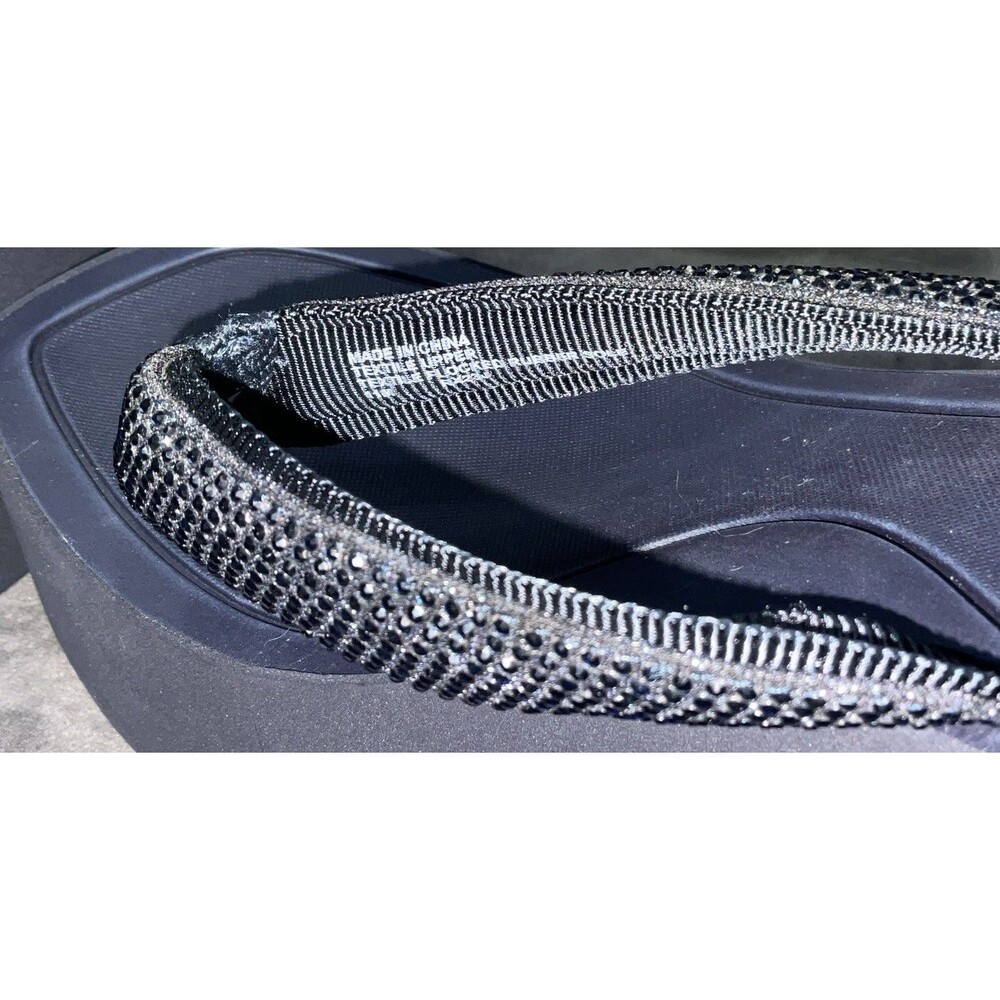 MICHAEL Michael Kors Chandler Wedges Women’s Navy Sandal Size 11 M - Picture 8 of 9